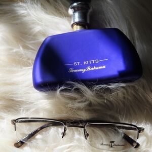 Tommy Bahama Purple Cologne and Brown Glasses